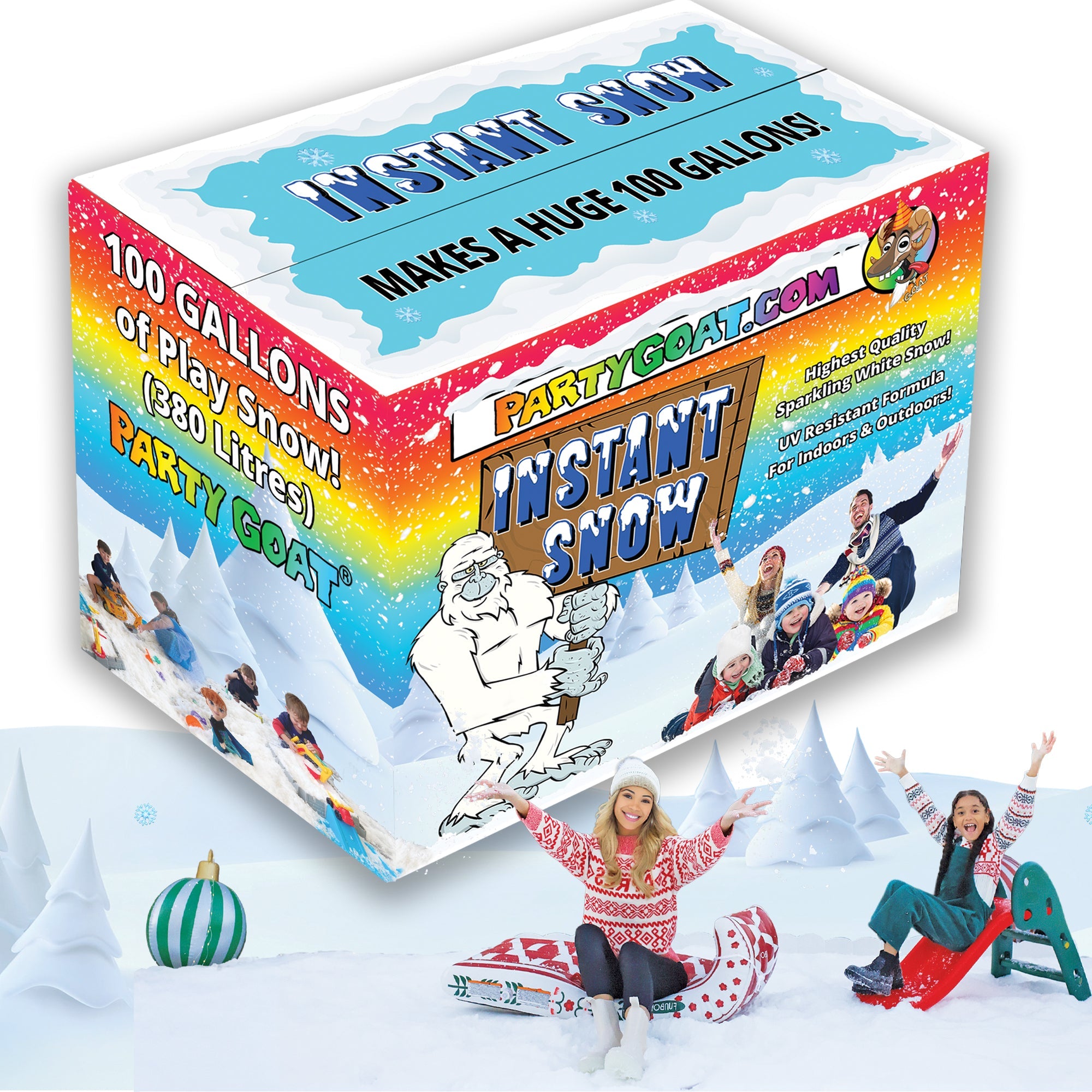 ECHTES SCHNEEPULVER!