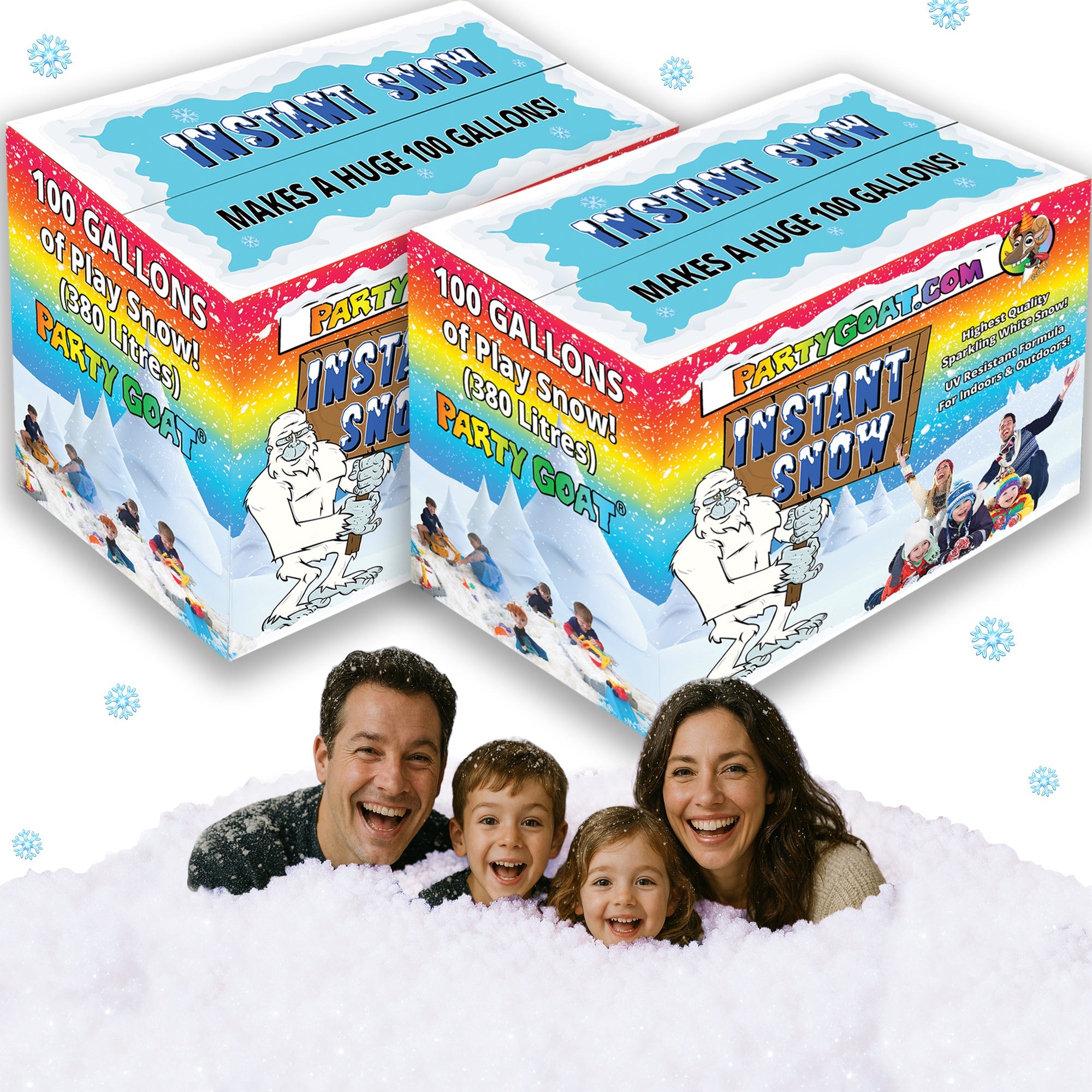ECHTES SCHNEEPULVER!