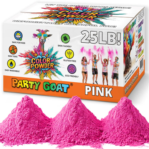 Color Run Powder 11,34 kg Bulk Holi Powder - Einzelfarbenbox