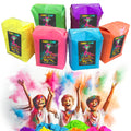 HOLI COLOR POWDER: 6 Color Packung! 8,16 kg (8,16kg) für Color Runs und Color Wars