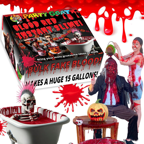 FAKE BLOOD: macht 15 Gallonen Blutrot Schleim!