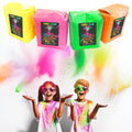 NEON COLOR POWDER: 4 Color Packung! 5,44 kg (5,5kg) für Color Runs & Glow Partys