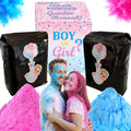 Gender Reveal Pulver - 2,72 kg lebendiges blaues oder rosa Pulver in Blackout-Taschen